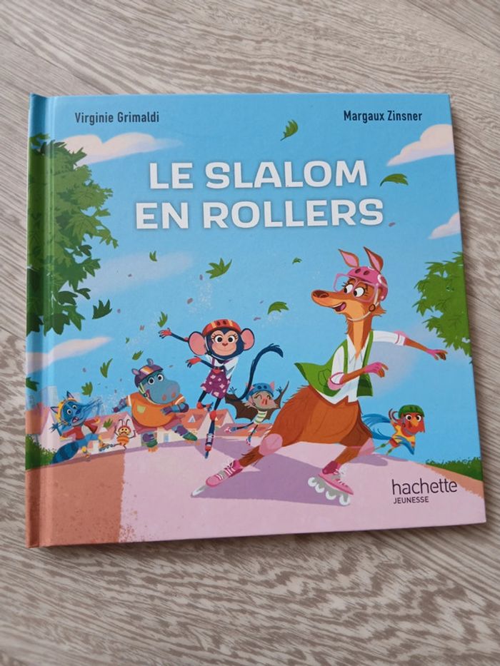 Livre le slalom en rollers
