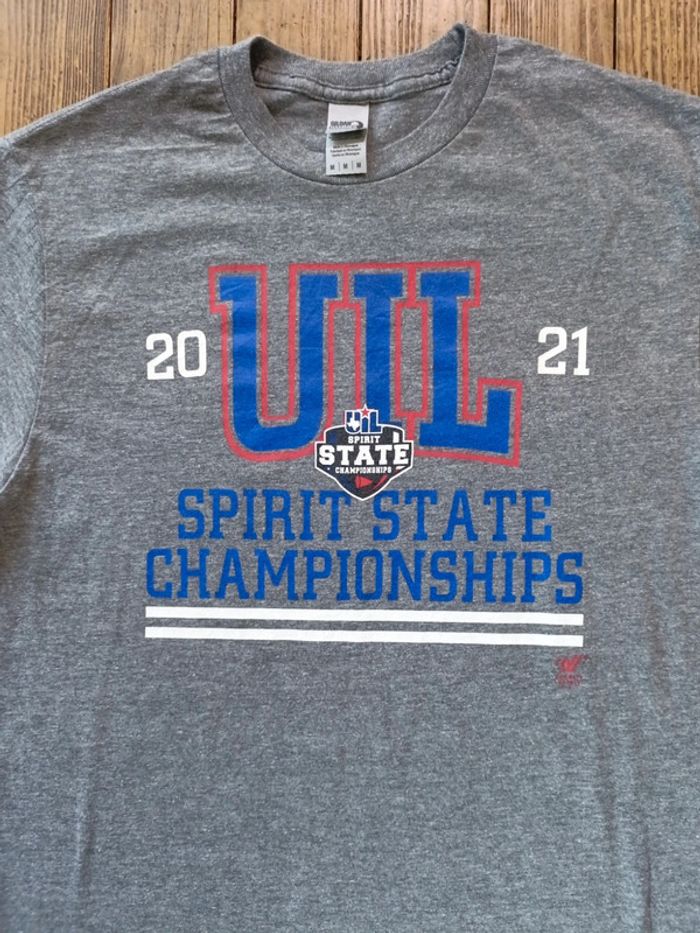 T-shirt USA Texas University UIL spirit state 2021 M - photo numéro 2