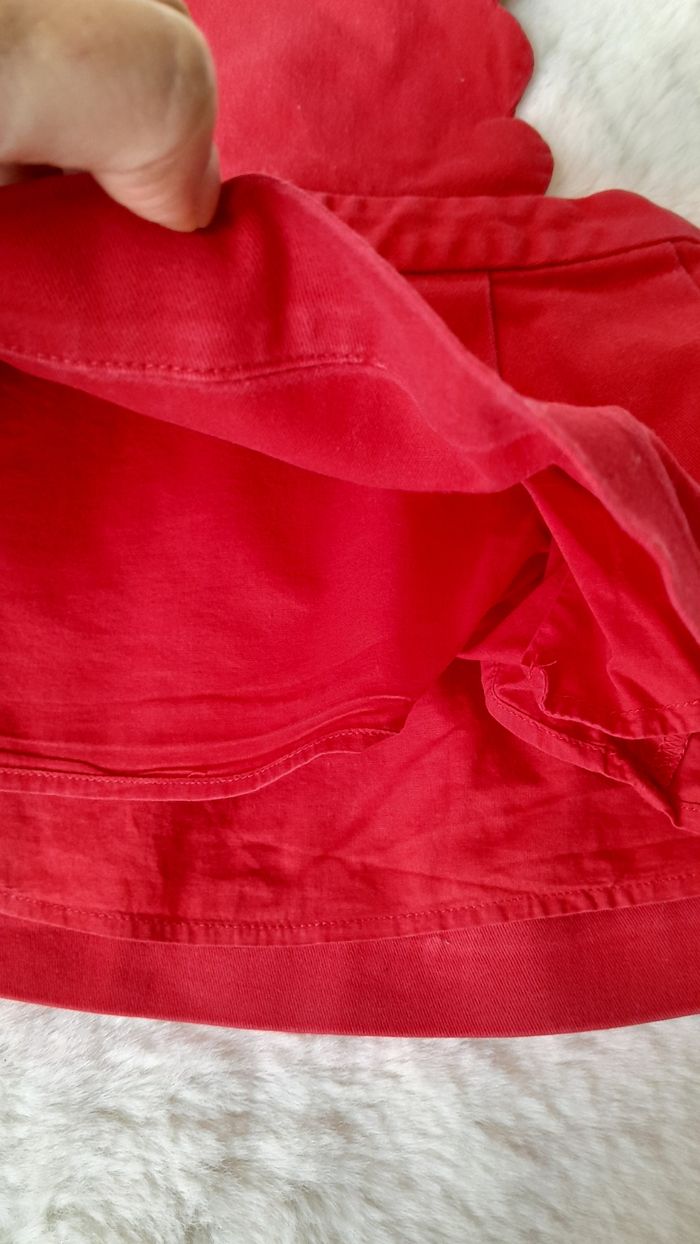 Robe rouge Jacadi 18 mois - photo numéro 3