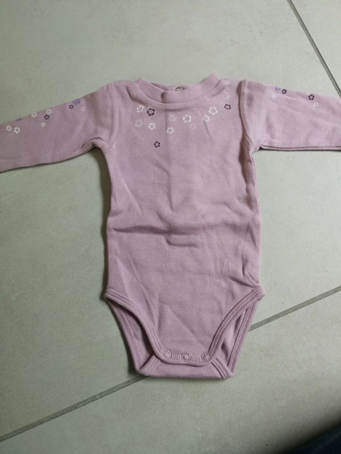 Lot de 3 bodies ML hiver Sgmj 1 mois - photo numéro 2