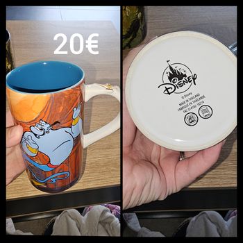 Mug Aladdin Génie Disney Officiel