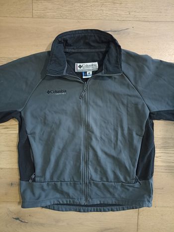 Veste softshell doublée polaire Columbia Vertex grise homme XL