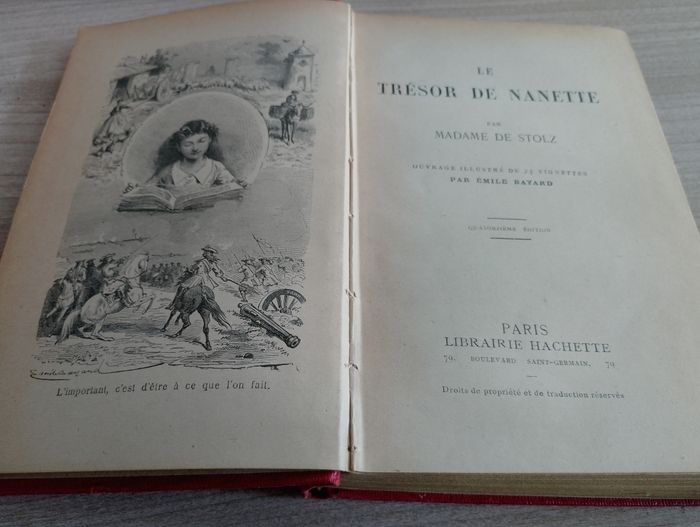 Lot de 5 livres ancien, bibliothèque rose illustrée(1) - photo numéro 4