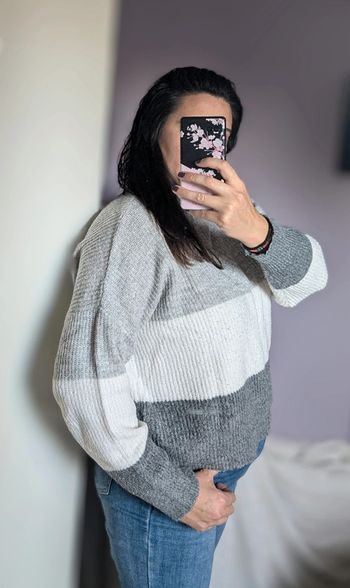 🌟 Tendance Pull oversize femme Taille S