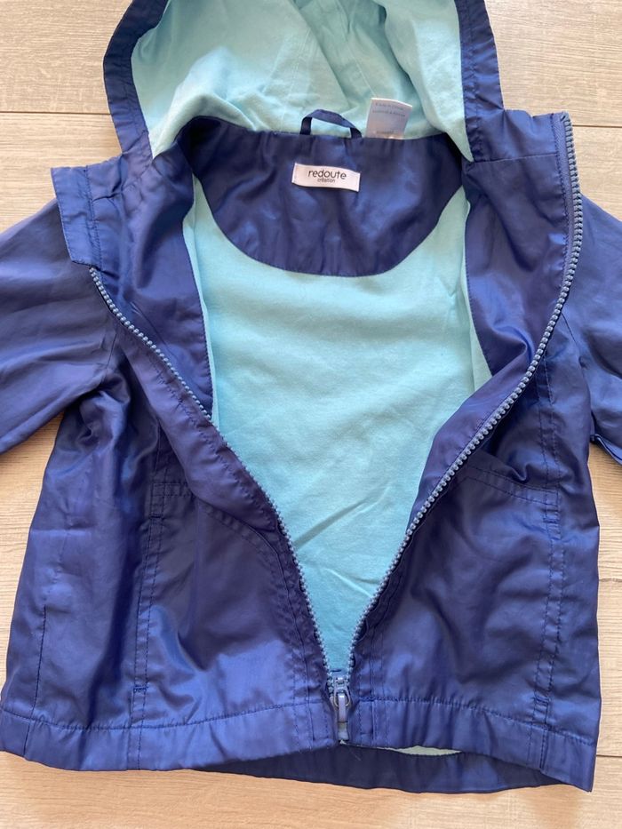 Imperméable bleu - photo numéro 3
