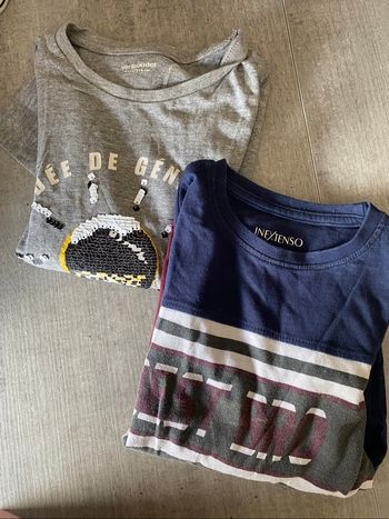 Lot de tee shirt manches longues