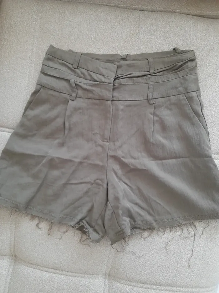 Short bas effiloché Zara