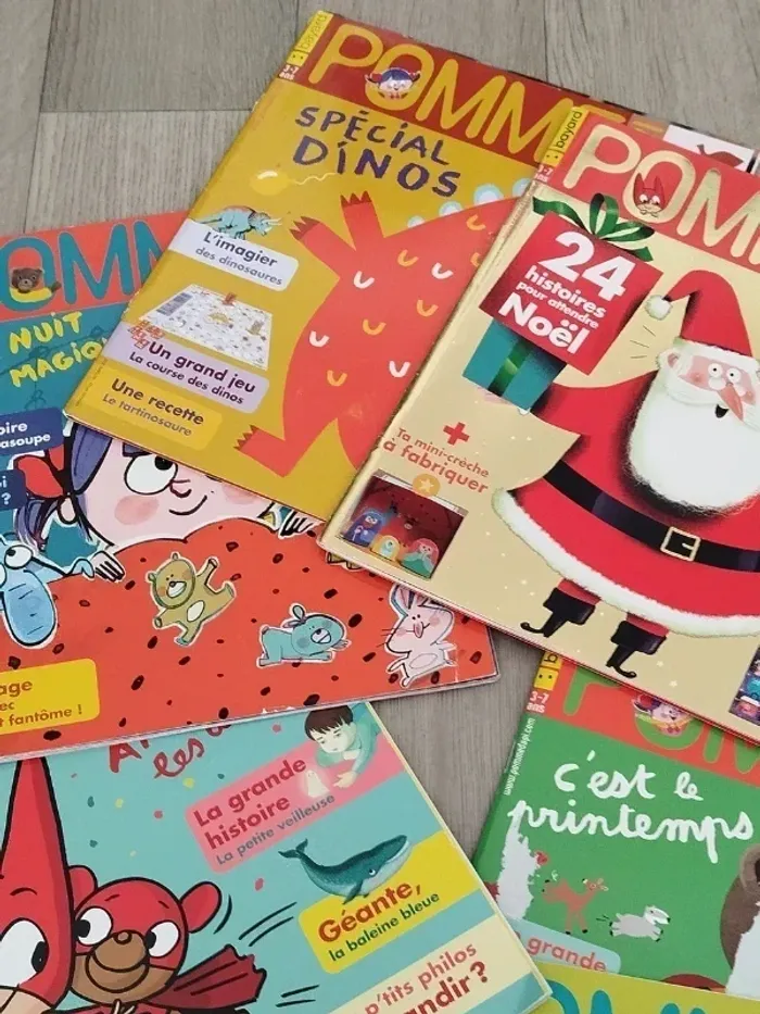 Lot de 7 magazines Pomme d’Api année 2018 L017 - photo numéro 7