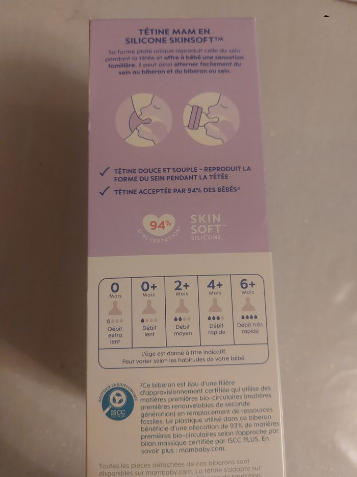 2 Biberons Mam 320ml neufs - photo numéro 3