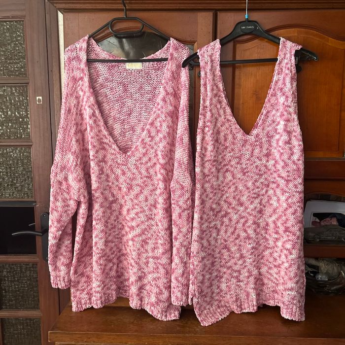 Ensemble pull débardeur