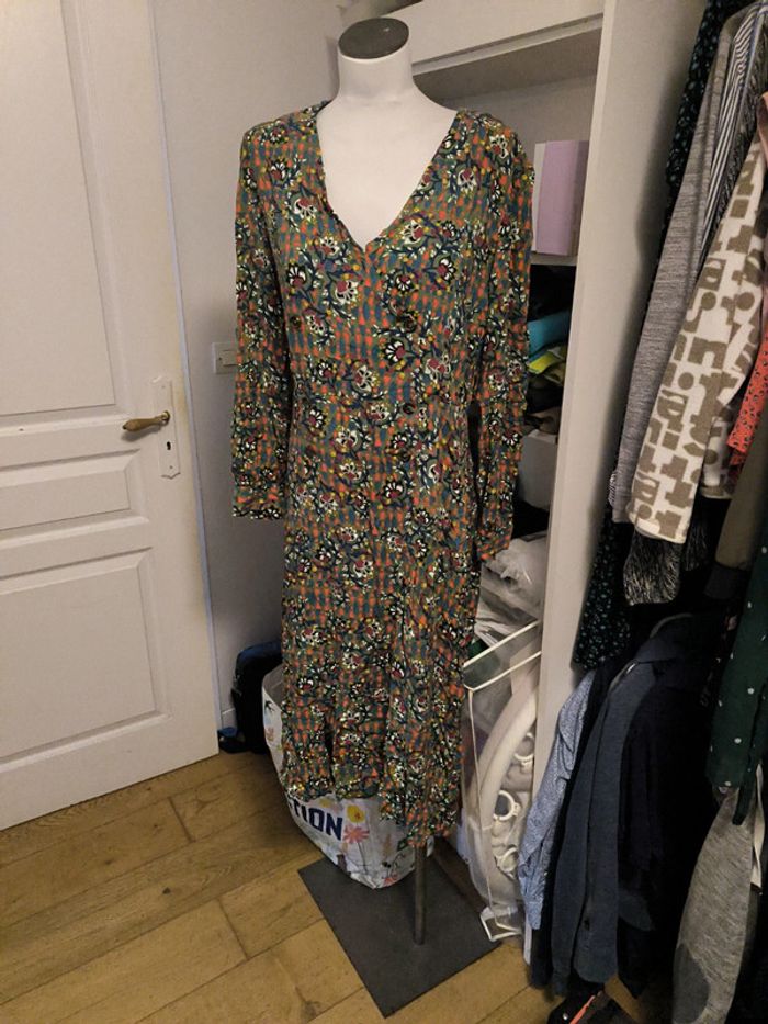 Robe longue vintage taille