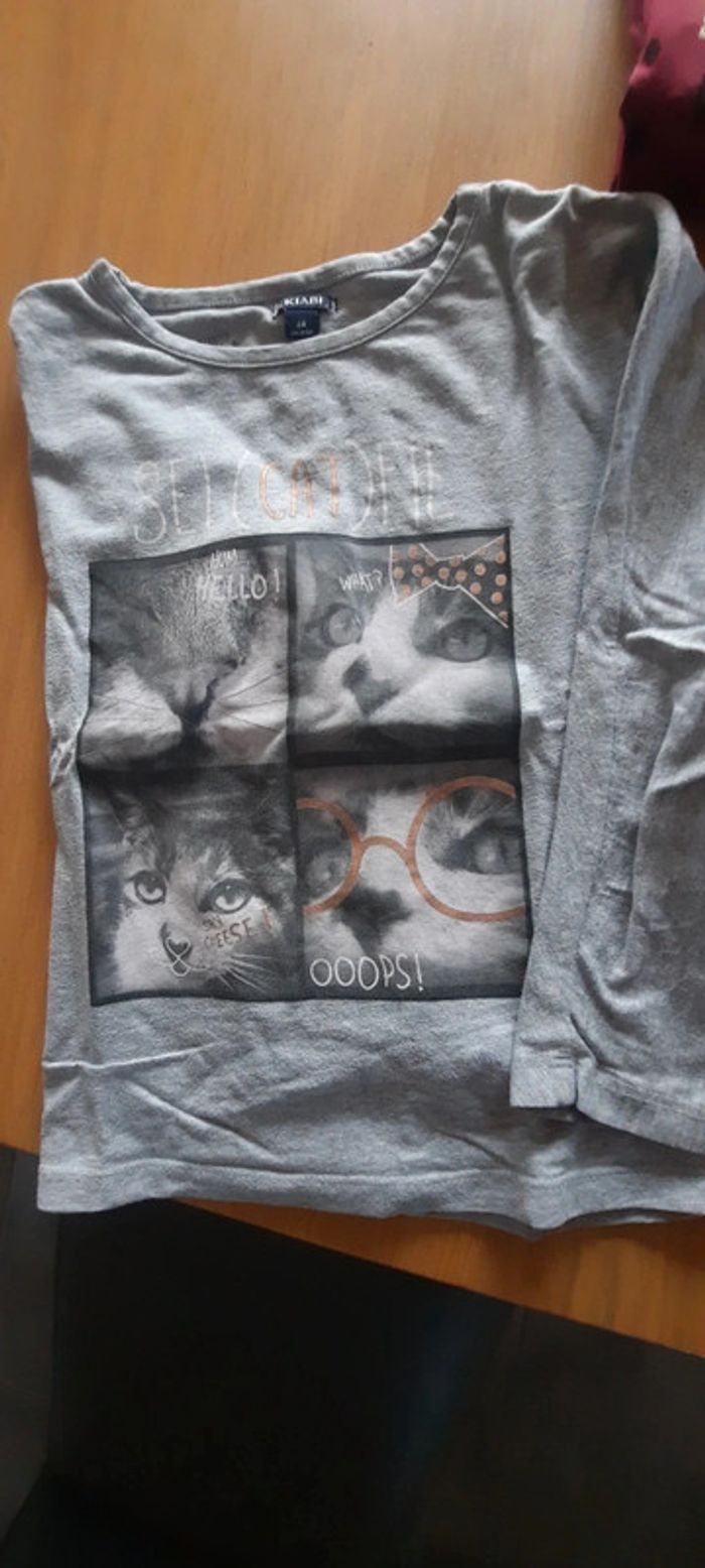 Tee shirt manches longues 6 ans