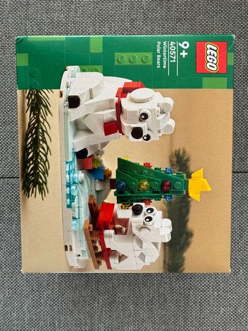 LEGO 40571 Ours Polaires Hivernaux – Neuf, Scellé – Idée Cadeau Noël