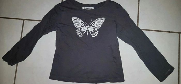 T-shirt papillon