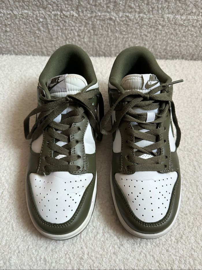 baskets Nike Dunk Low Medium Olive - photo numéro 3