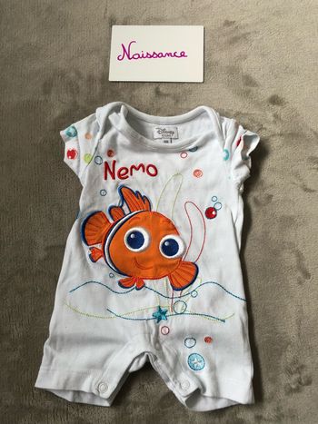 Barboteuse Disney  tenue été