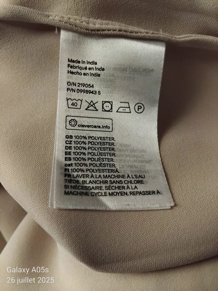 Blouse overzise H&M txl 100%polyester - photo numéro 8