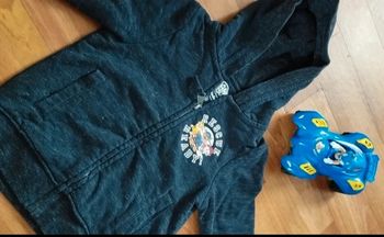 Veste zippée  paw patrol enfant garçon