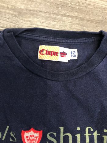 Teeshirt Chipie Marine manches longues 150 cm