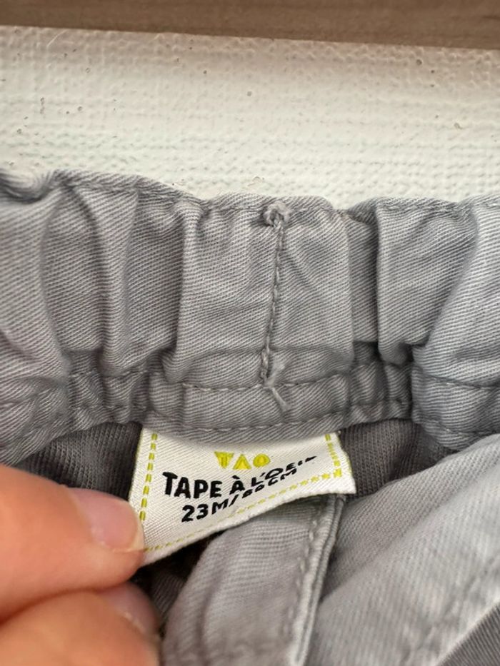 Pantalon gris - taille 23 mois 🌼 - photo numéro 2