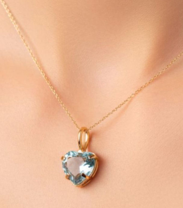 Pendentif Coeur Or 18 carats 5 mm - photo numéro 3