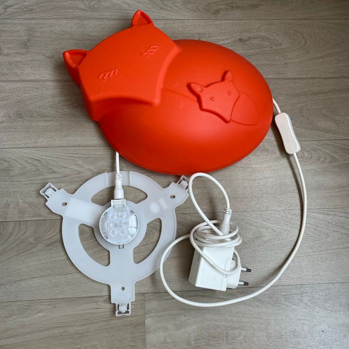 Lampe renard enfant