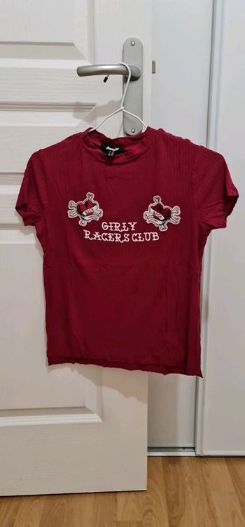 Tee shirt col montant