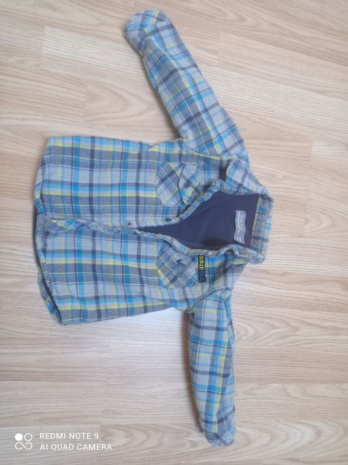Chemise garçon molletonnée - photo numéro 2