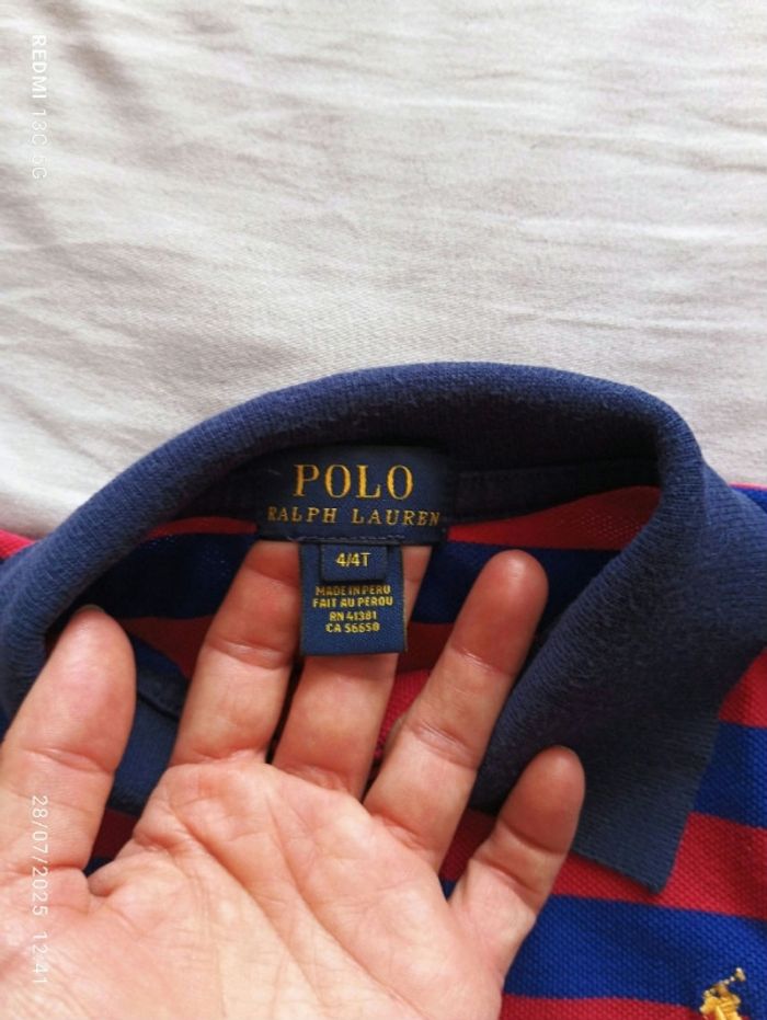 Polo Ralph Lauren taille 4 ans - photo numéro 3