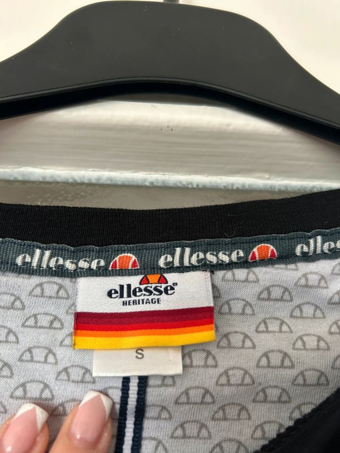 t-shirt ellesse noir S - photo numéro 4