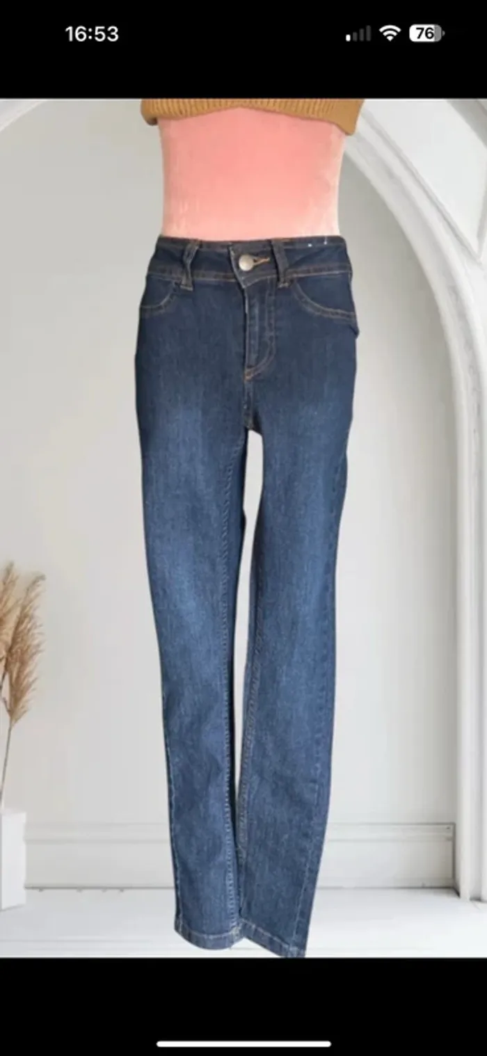 Jean 👖 neuf élastice t XS - photo numéro 6