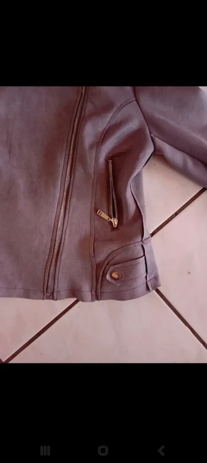 Veste suédine - photo numéro 4