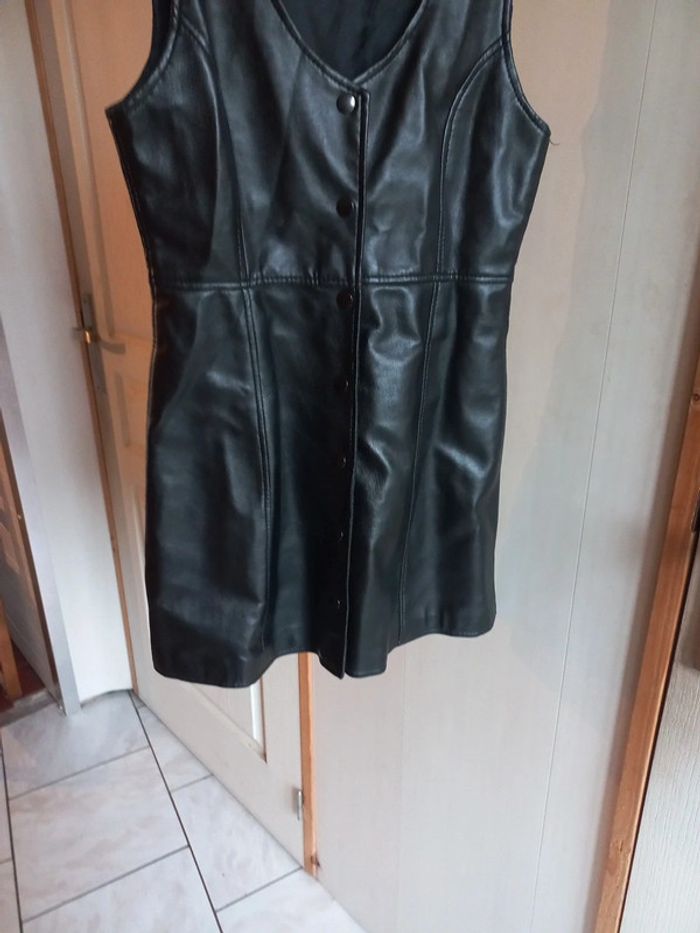 robe simili cuir - photo numéro 3