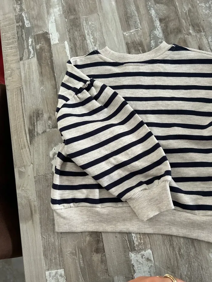 Pull marinière fille Monoprix T6 ans - photo numéro 7