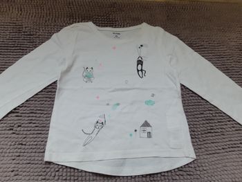 T-shirt ML Kiabi 4 ans