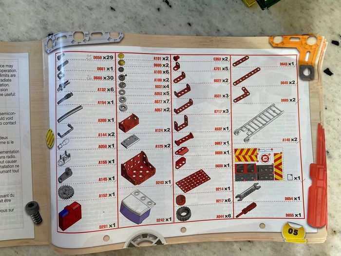 Meccano junior Camion de Pompiers - photo numéro 5