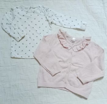 Orchestra gilet t shirt H&M 18 mois