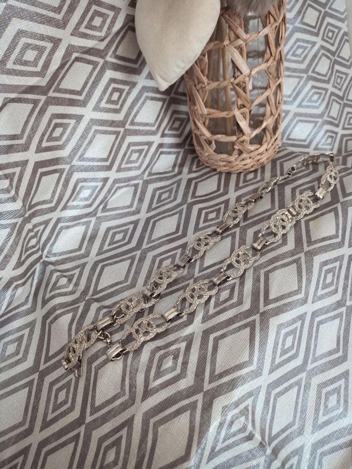 Ceinture métallique à caftan réglable