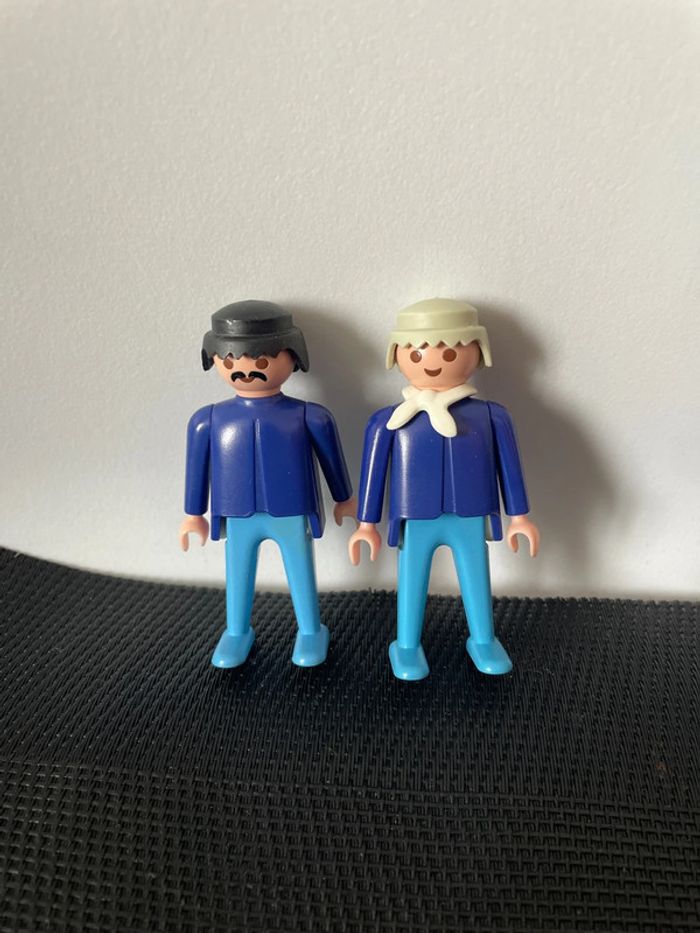 Playmobil lot 2 figurines nordistes soldats fort western cavalerie