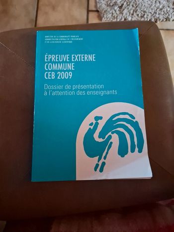 Épreuve externe commune ceb 2009