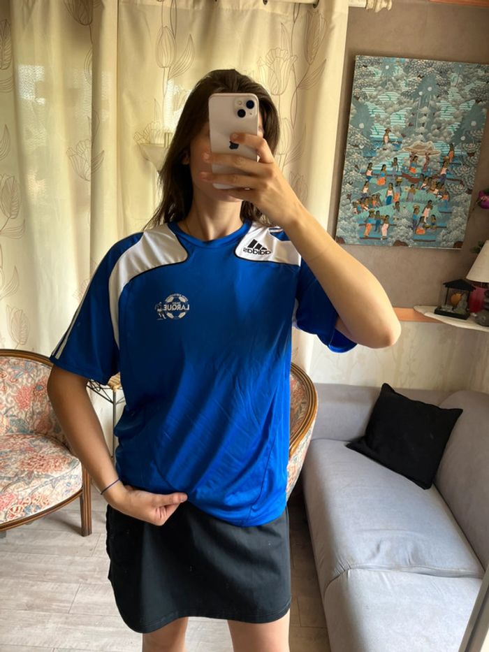 Tee-shirts maillot Foot adidas vintage y2k 2000yer - photo numéro 2