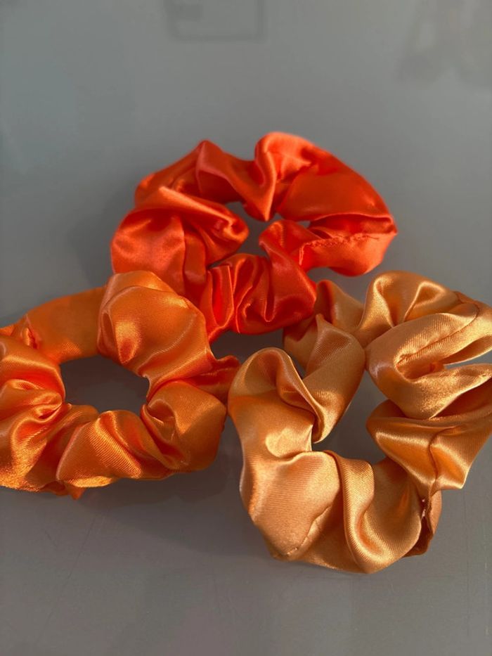 Lot chouchou orange