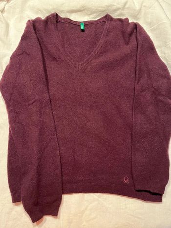 Pull Benetton Mauve  taille 10 ans