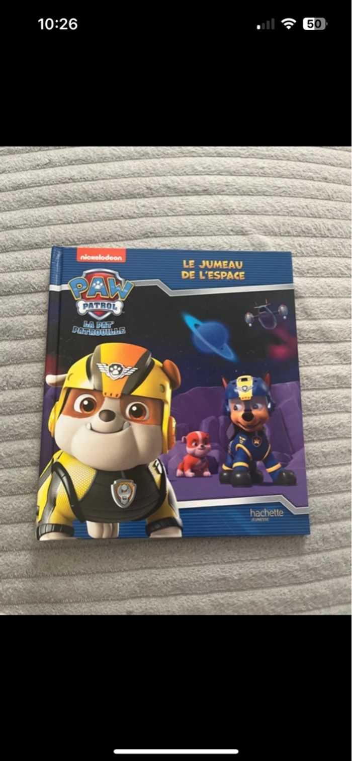 Livre paw patrol