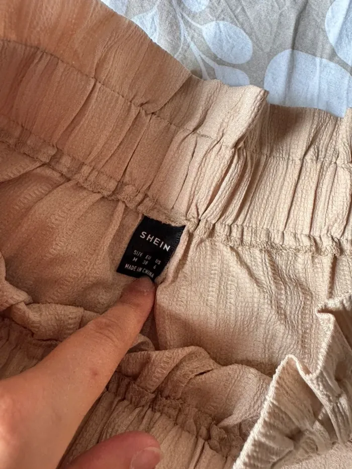 Pantalon droit beige - photo numéro 2