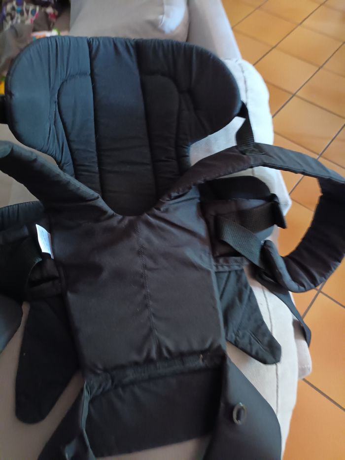 Porte bébé noir fille kid - photo numéro 2