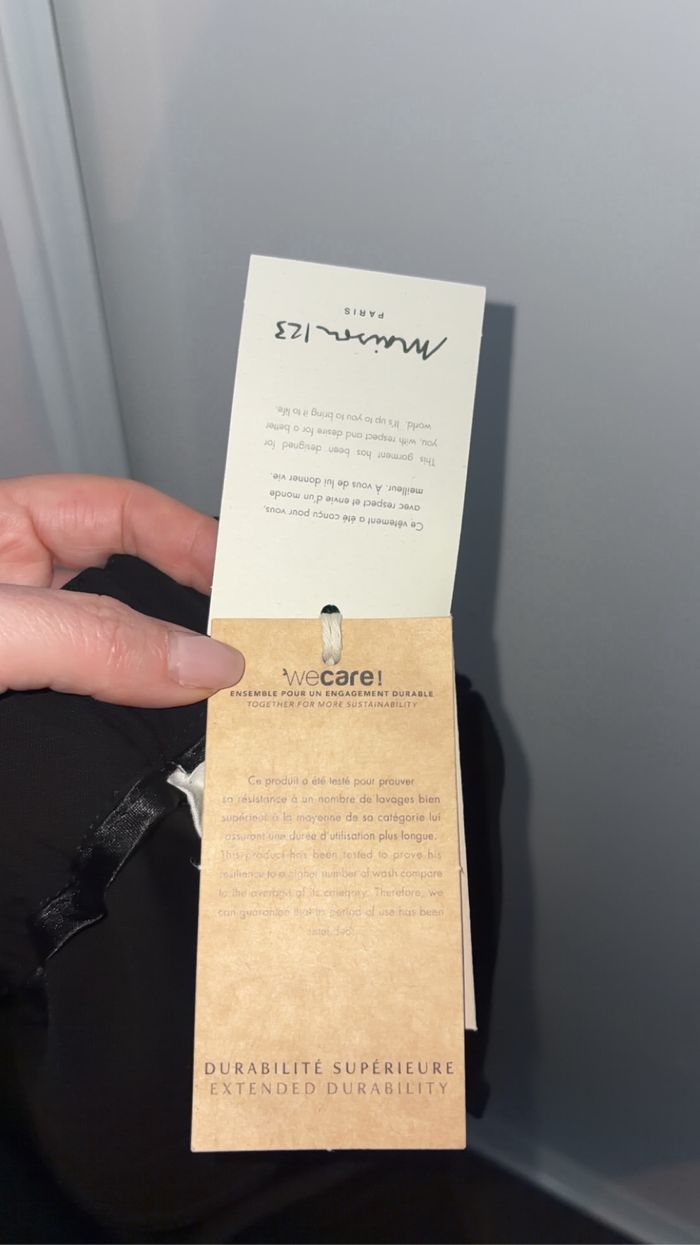 Pantalon carotte noir Maison 123 - Modèle FELIX - Neuf avec étiquette - T36 - photo numéro 6