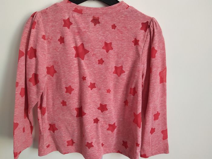 Gilet fin TAO rose étoiles✨ 2 ans - photo numéro 3