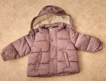 Doudoune lilas bébé