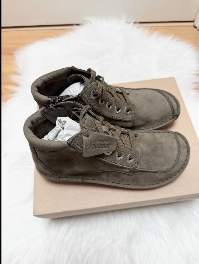 Bottines Clarks Funny Cedar Dark Olive Nub - neuf avec étiquette - photo numéro 6